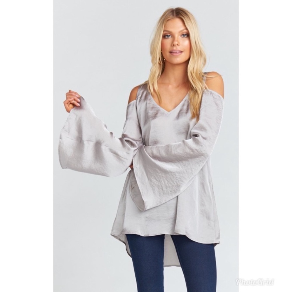 Show me your MuMu cold shoulder boo tunic top